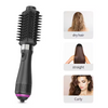 Brosse &agrave; cheveux professionnelle 4 en 1, peigne, brosse &agrave; Air chaud, pour lisser et boucler les cheveux, Styler multifonctionnel, s&egrave;che-cheveux en une &eacute;tape