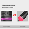 Brosse &agrave; cheveux professionnelle 4 en 1, peigne, brosse &agrave; Air chaud, pour lisser et boucler les cheveux, Styler multifonctionnel, s&egrave;che-cheveux en une &eacute;tape