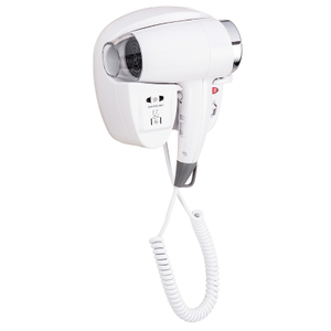 M&aacute;y sấy t&oacute;c treo tường kh&aacute;ch sạn RCY-67490 c&oacute; ổ cắm m&aacute;y cạo r&acirc;u v&agrave; d&acirc;y cuộn